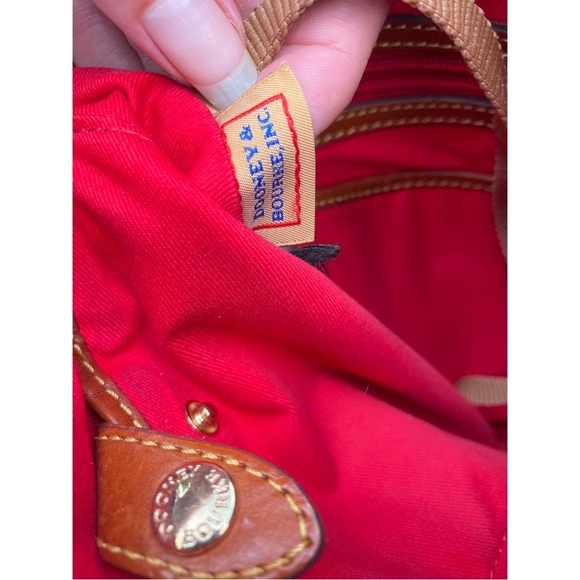 Dooney & Bourke Black and Brown nylon Bag - Picture 8 of 11